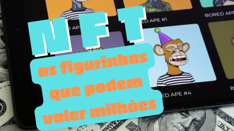 NFT as figurinhas que podem valer milhões.