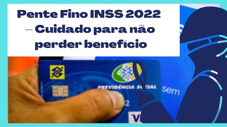 Cuidado para não perder seu benefício.