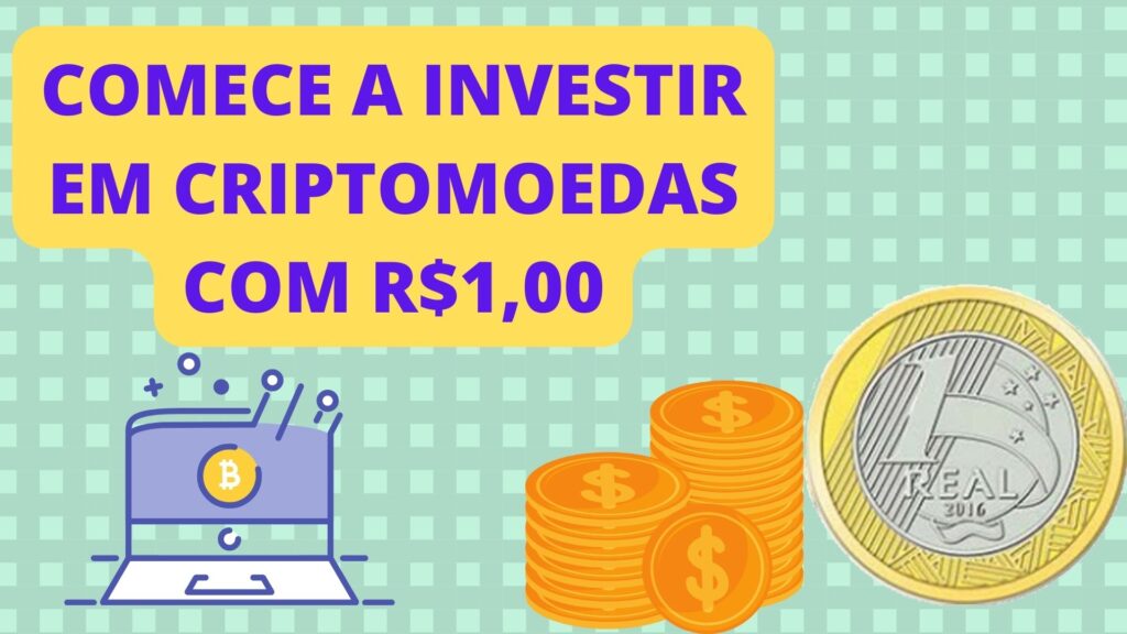Comece a investir em criptomoedas com R$1,00