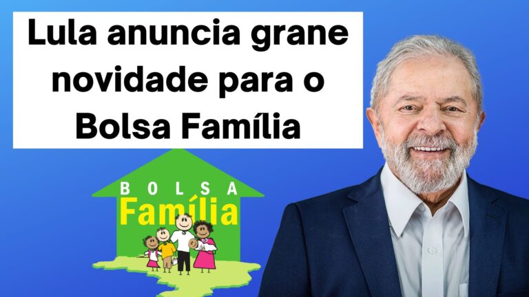 Lula anuncia GRANDE NOVIDADE para o Bolsa Família